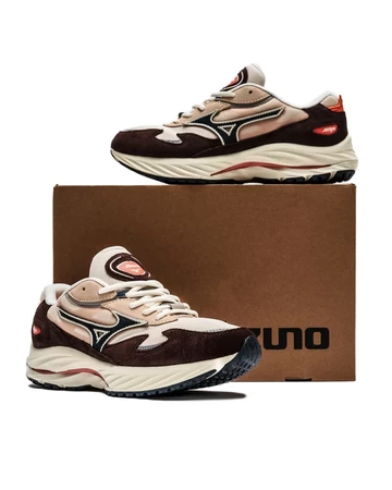 Mizuno Wave Rider Beta Urban Landscape Pack Chicory Caffee Box