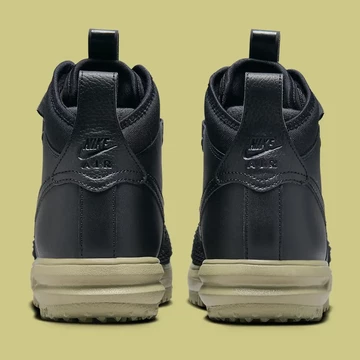 Nike Lunar Force 1 Duckboot Black von Hinten