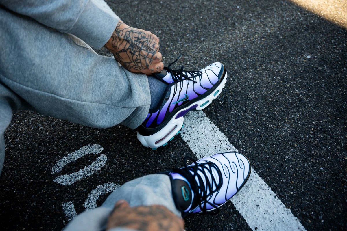 Nike air max plus grape on sale