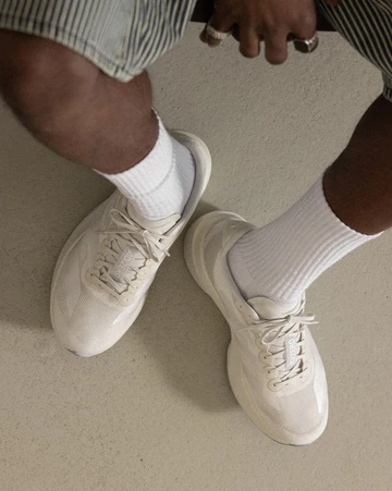 adidas Adizero Evo SL Orbit Grey - On Feet, Detail