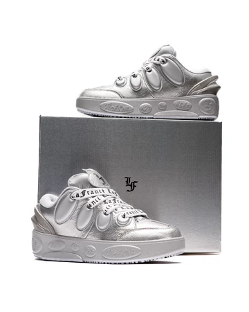 Puma La Francé Chrome Gray und Schuhkarton