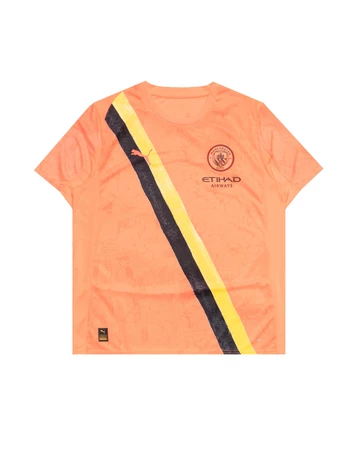 KidSuper x Puma Manchester City Jersey Orange