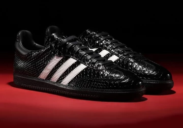 adidas Samba Made in Italy Black Croc Paar