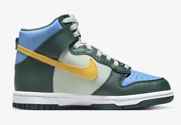 Nike Dunk High GS Deep Jungle Innenseite