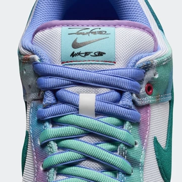 Futura Laboratories SB Dunk Low Bleached Aqua