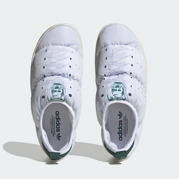 adidas Puffylette Stan Smith White Green - oben