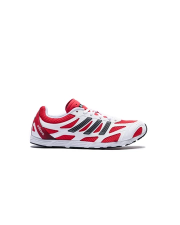 adidas Adizero PR Footwear White Pure Ruby Außenseite