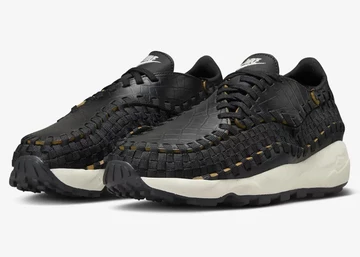 Nike Air Footscape Woven Premium Black Croc Paar
