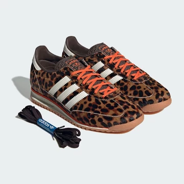 adidas SL72 Red Leopard Paar und Laces