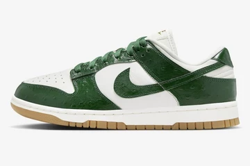 Dunk Low Green Ostrich - außen