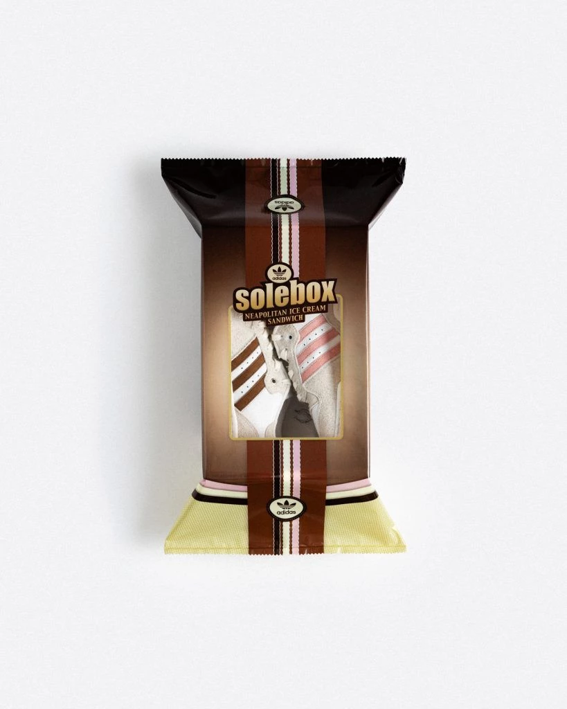 solebox adidas Rivalry Low Neapolitan Ice Cream Sandwich - Verpackung