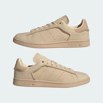 adidas Stan Smith Luxe Sand Strata beide seiten des schuhs