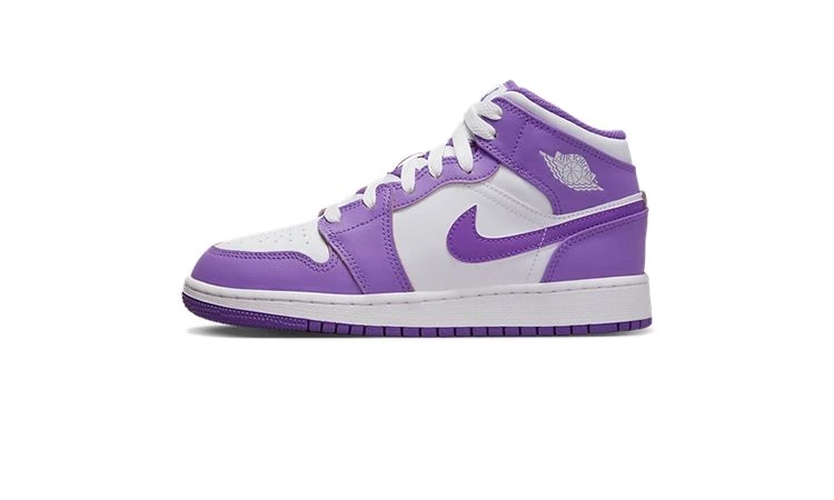 Jordan 1 Mid GS Venom Purple