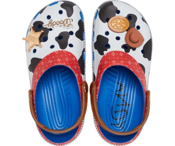 Der Der Crocs Classic Clog Woody von oben
