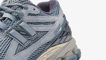 Auralee New Balance 1906R Flint Stone - Ferse Detail