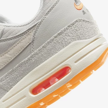 Air Max 1 Light Iron Ore Orange - Ferse