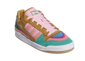 The Simpsons adidas Forum Low Living Room von oben