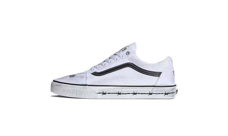 Travis Parker x Vans Old Skool White