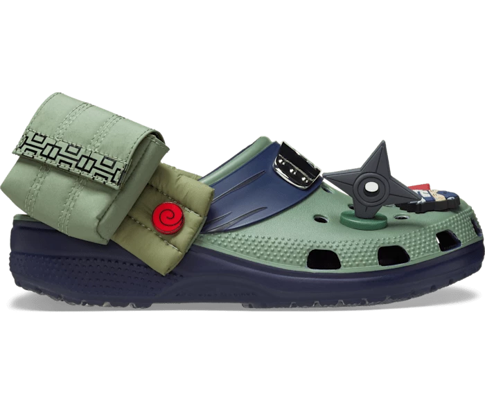 Naruto Crocs Classic Clog Kakashi 209445-410 Dead Stock