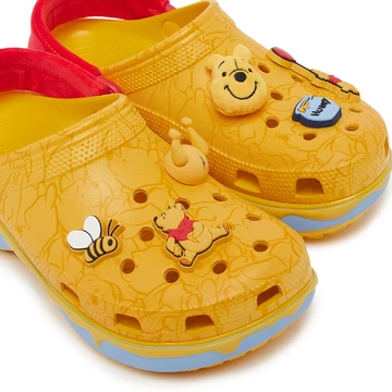 Winnie The Pooh x Crocs Classic Platform Clog Fließender Honig Paar Zehen