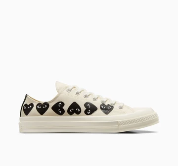 CDG Converse Chuck 70 Lo Milk Heart