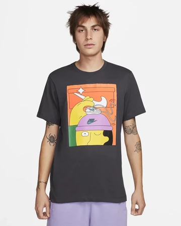 Nike Neuheiten Shirt Schwarz