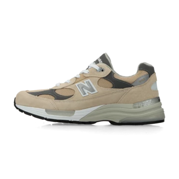 New Balance 992 Made in USA Tan Grey
