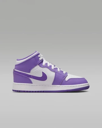 Jordan 1 Mid GS Venom Purple innen