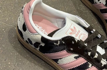 adidas Samba Cow Print Pink Wonder Mauve