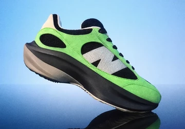 New Balance Warped Runner Green Motion Innenseite