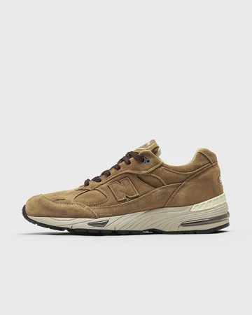 New Balance 991v1 Made in UK Luxe Suede Dijon