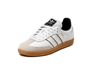 adidas Samba Footwear White Pack White Off White leicht schräg von vorne