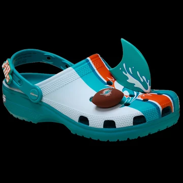 NFL x Crocs Classic Clog Dolphins