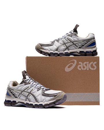 Kiko Kostadinov x ASICS UB10-S Gel-Kayano 20 Pack Grey Paar + Box
