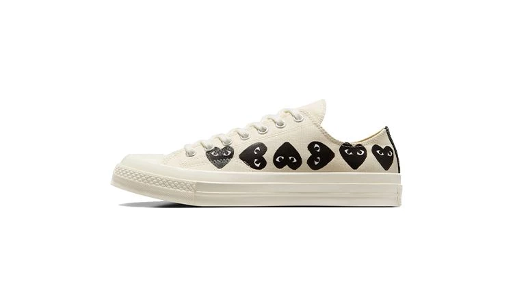 CDG Converse Chuck 70 Lo Milk Heart