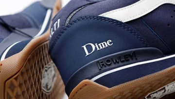 Dime Vans Rowley Navy Detail Logo