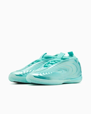 adidas Harden Vol.10 Clear Cyan schräg