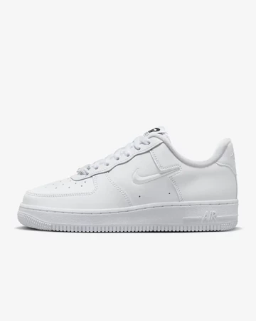 Air Force 1 Just Do It Jewel Swoosh White Außenseite