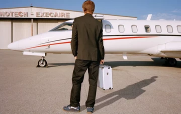 Dime Vans Rowley Navy On Feet