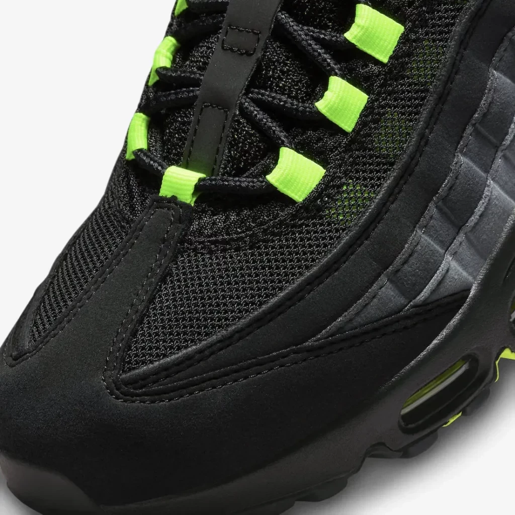 Black and neon green nike air max deals