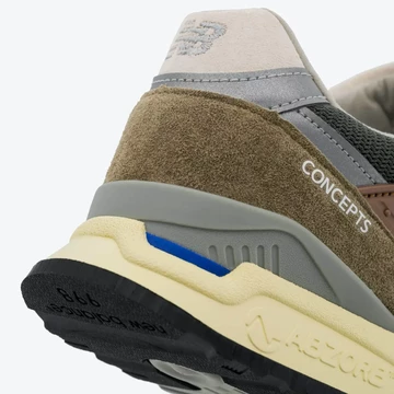 Concepts New Balance 998 Sea Salt Detail Ferse