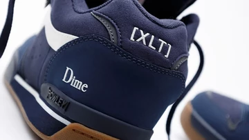 Dime Vans Rowley Navy Detail Ferse