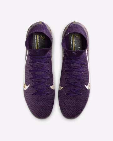 Kylian Mbappé x Nike Mercurial Superfly 10 Elite Grand Purple von oben