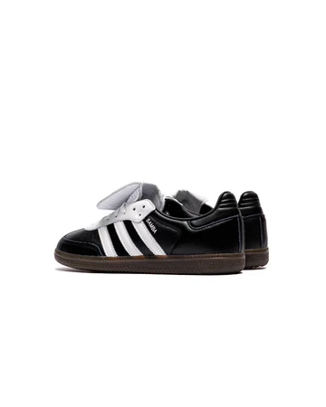 adidas Samba LT Black White Paar schräg hinten