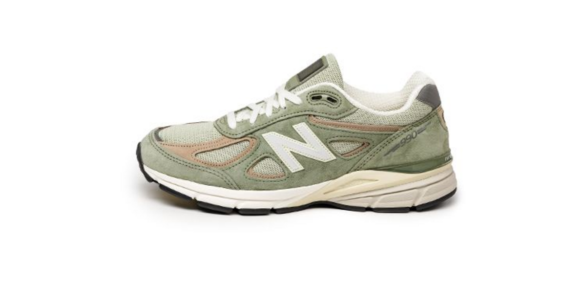 新品 new balance M990 v4 JP4 オレンジ US9.5 27.5cm 1LDK New Balance 990v4 \"Olive Leaf\" MADE in USA U990GT4 | Sneaker News
