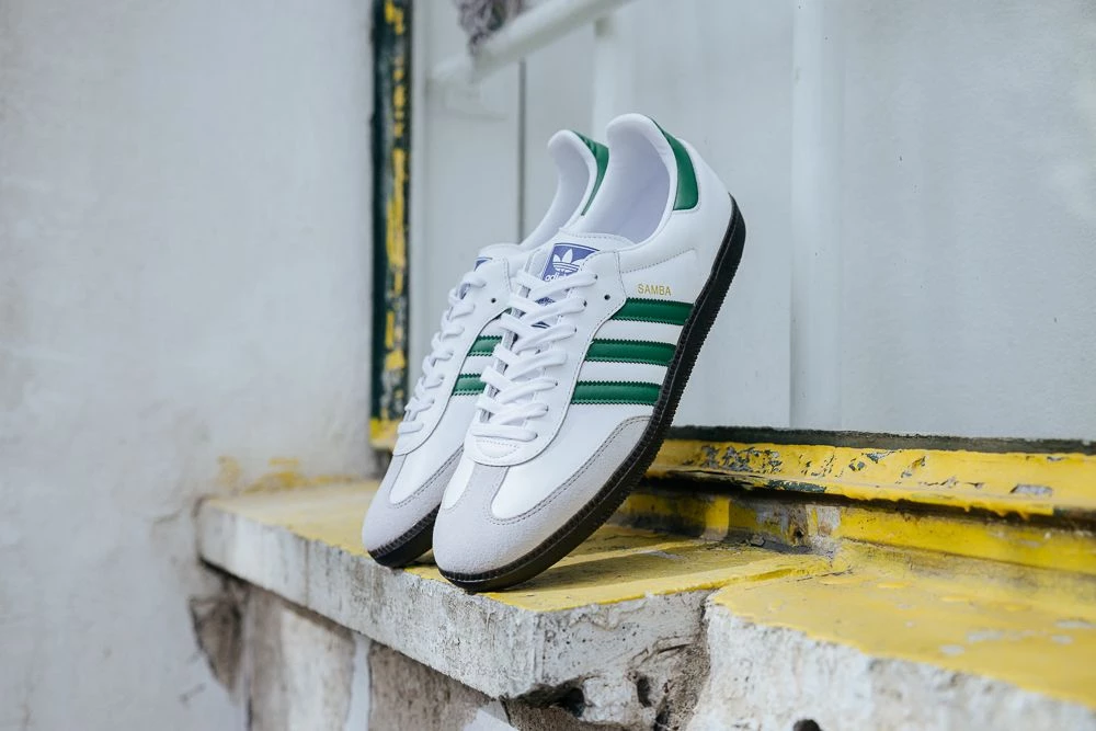 ◆韓国大人気◆ ◆ADIDAS◆ Samba OG - Collegiate Green Adidas Samba OG Collegiate Green White Gum Suede 2023 UK 3 4