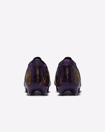 Kylian Mbappé x Nike Mercurial Vapor 16 Elite FG Grand Purple von hinten