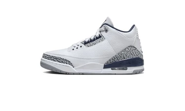 Jordan 3 White Midnight Navy