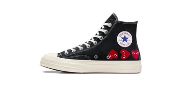 CDG Converse Chuck 70 Hi Black Heart