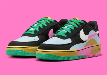 Air Max 1 Multi-Color Layer Pack Air Force 1 schräg